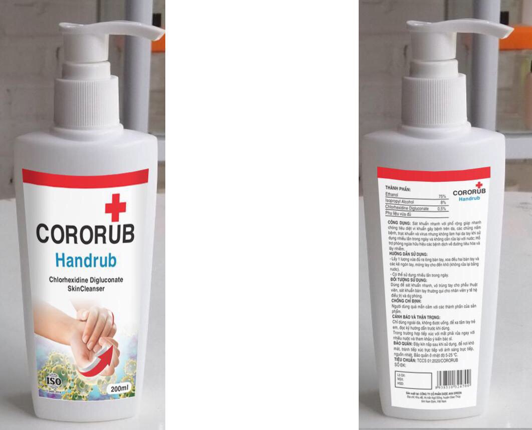 Nước Rửa Tay CORORUB
