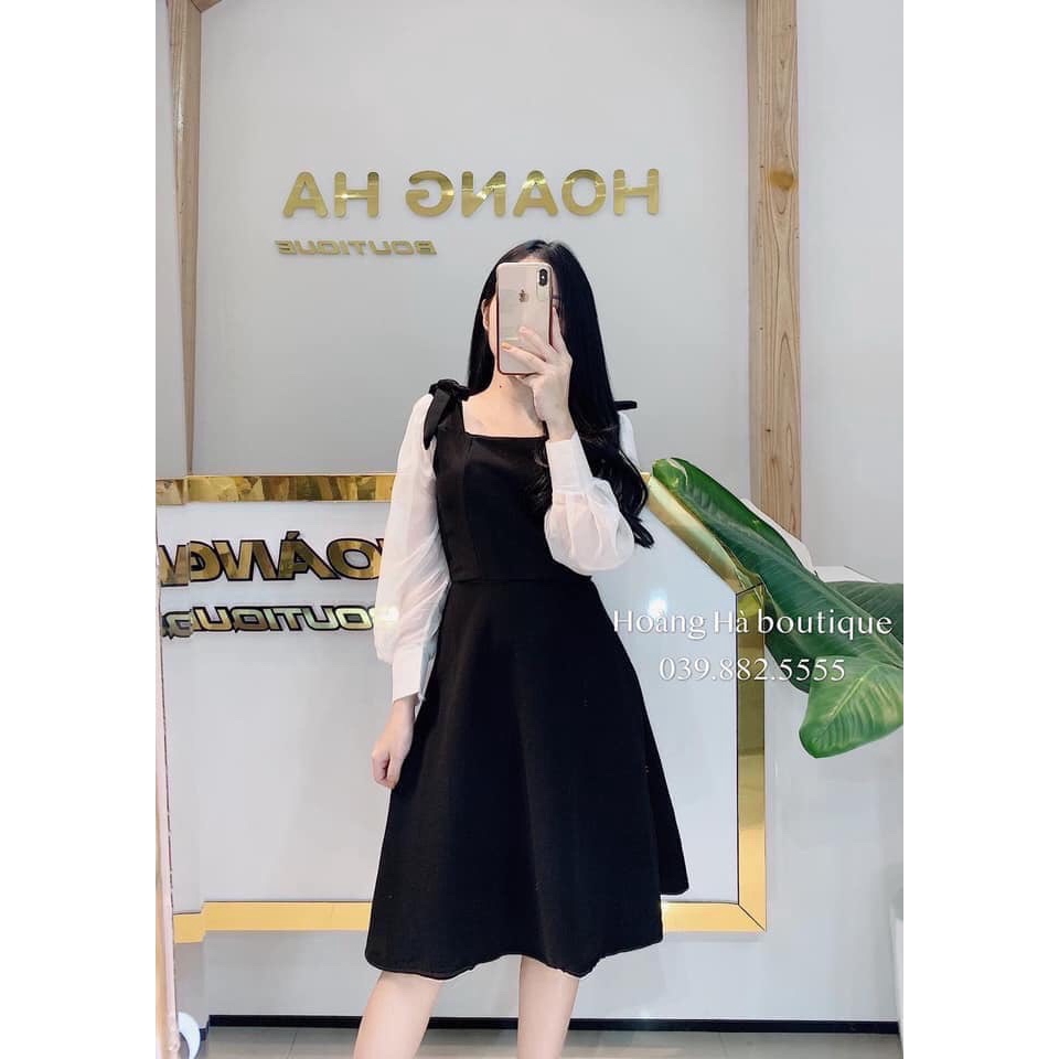 Váy Đen Tay Bồng - P0/K28