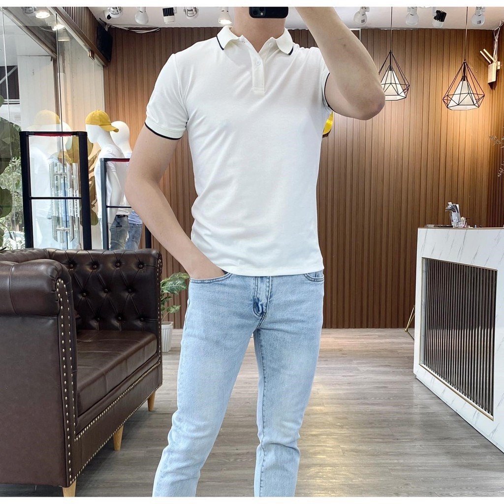 Cắt Mã - Áo Thun Nam Cổ Viền Ngắn Tay - P2/K6