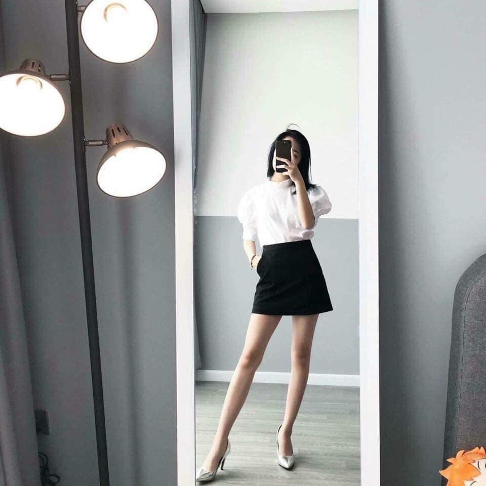 Quần Giả Váy Chữ A 2 Màu P2.K11