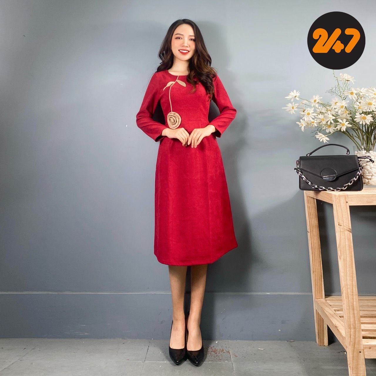 Cắt Mã -  Váy Hoa Da Lộn - P3/K7