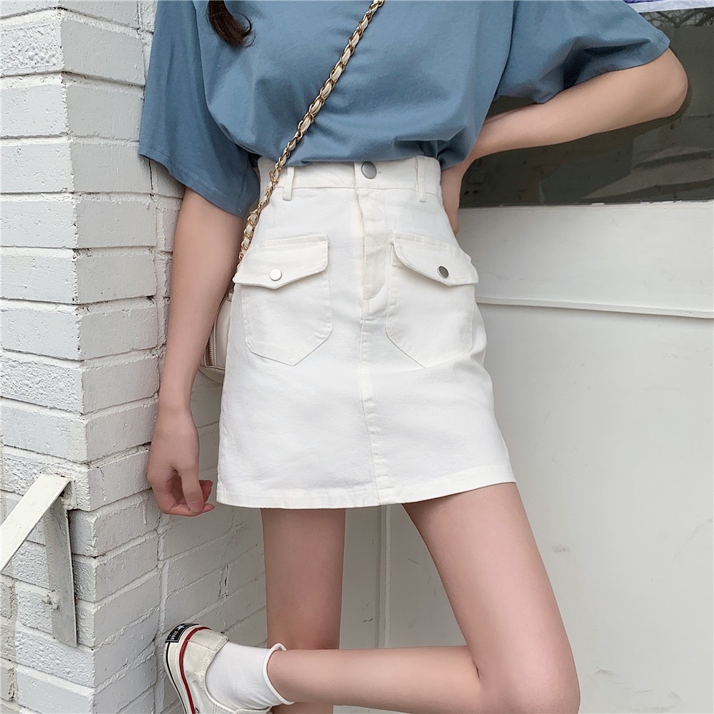 Cắt Mã - Chân Váy Kaki 2 Túi Hộp - P1/K1