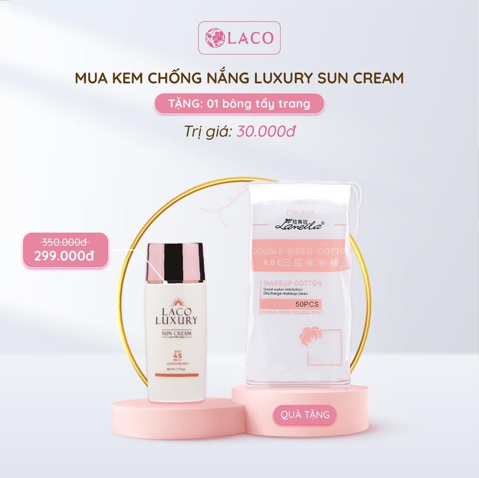 Kem Chống Nắng Laco - NA/T2/PB/K4