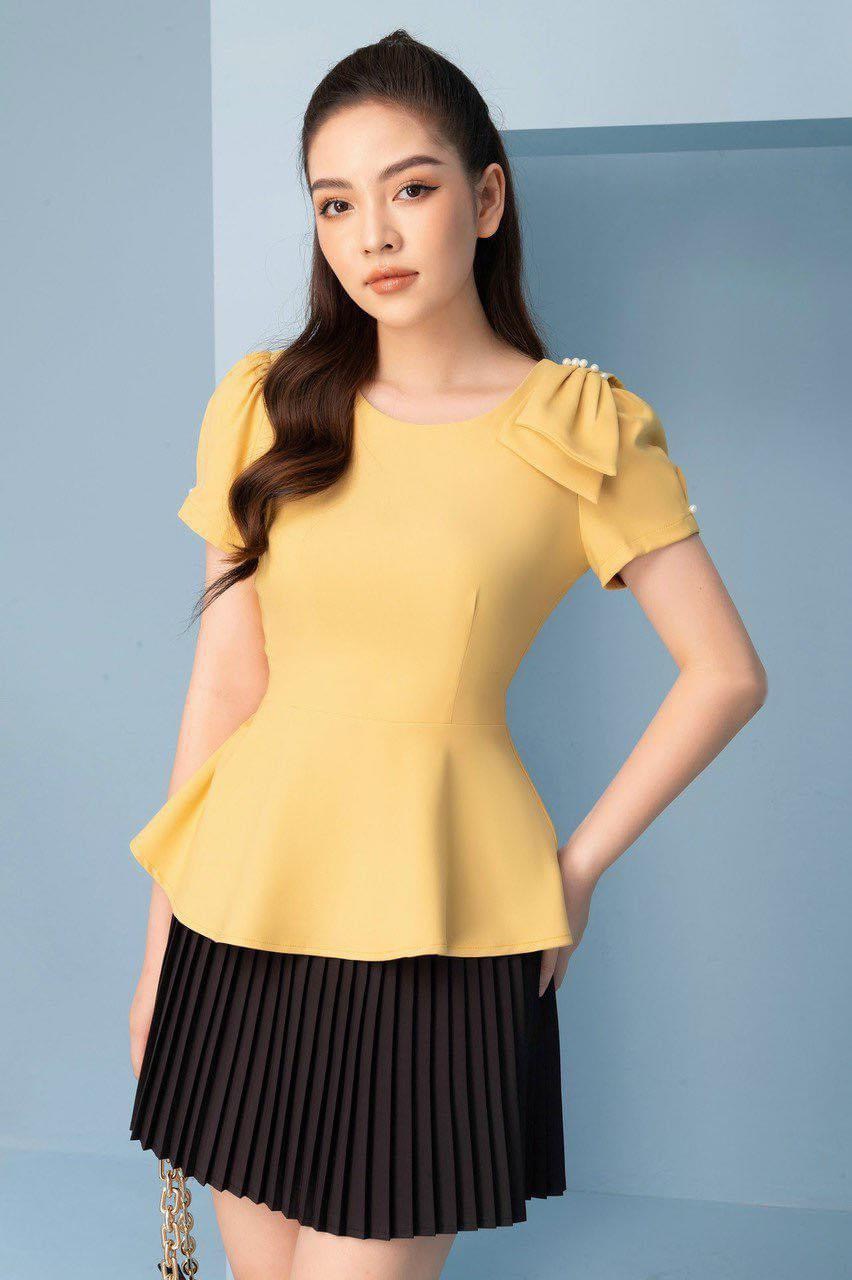 Cắt Mã - Áo Nữ Kiểu Trơn Vai Nơ - P3/K6