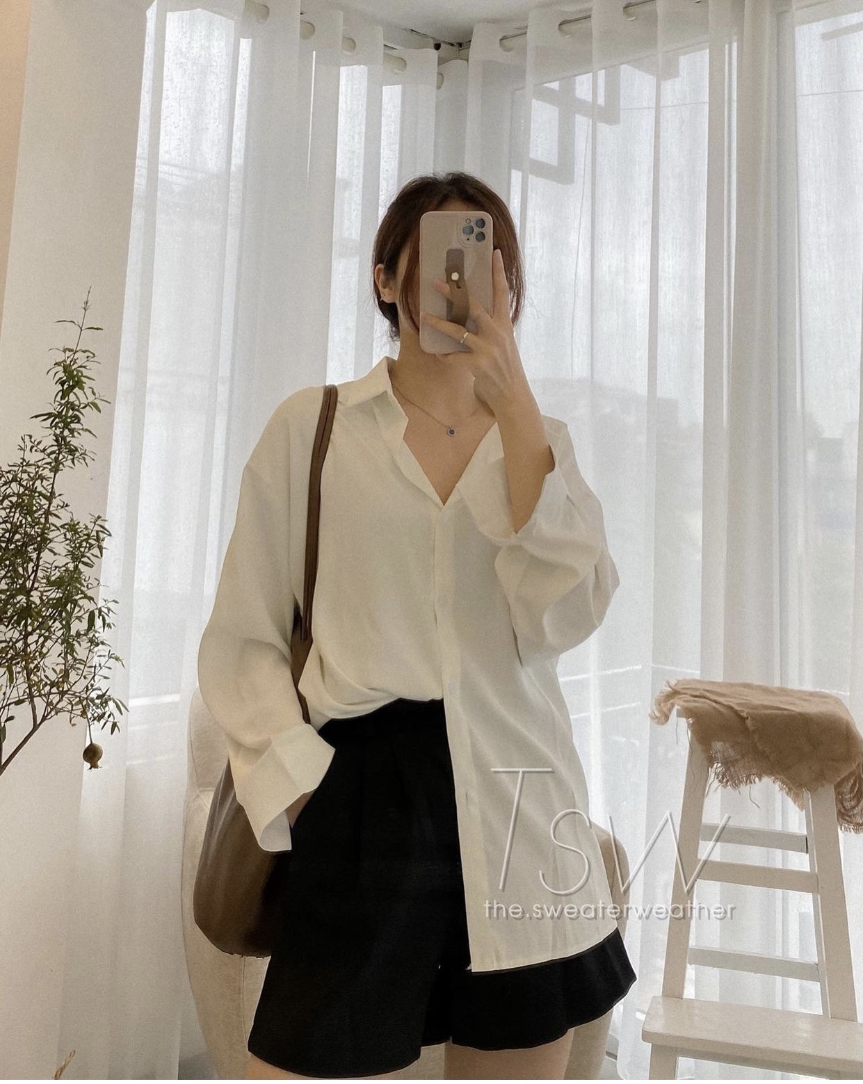 Áo sơ mi form rộng Ulzzang  2168 - P4/K1
