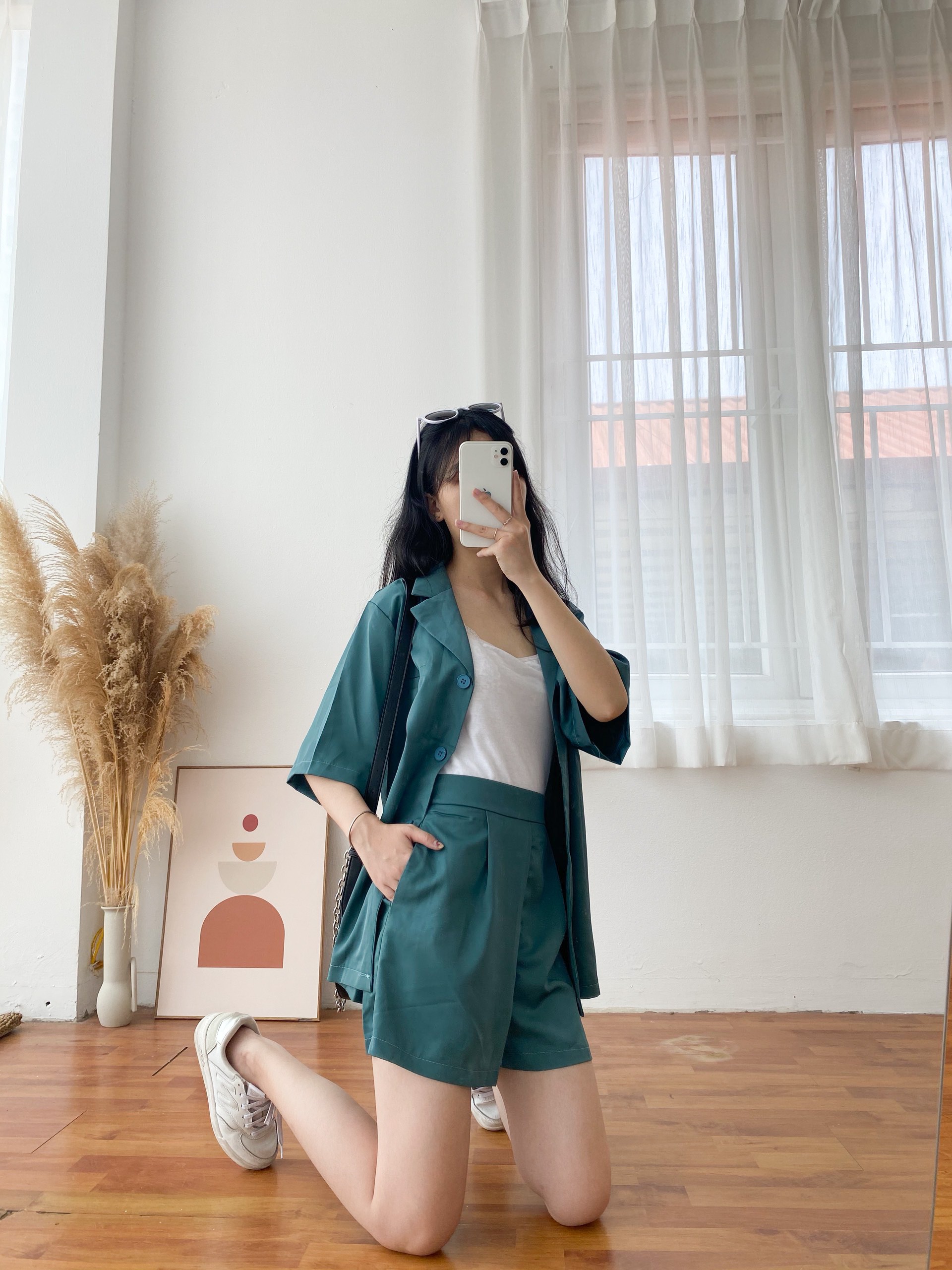 Set Áo Khoác Vest Quần Đùi Freesie S2178 - P0/K23