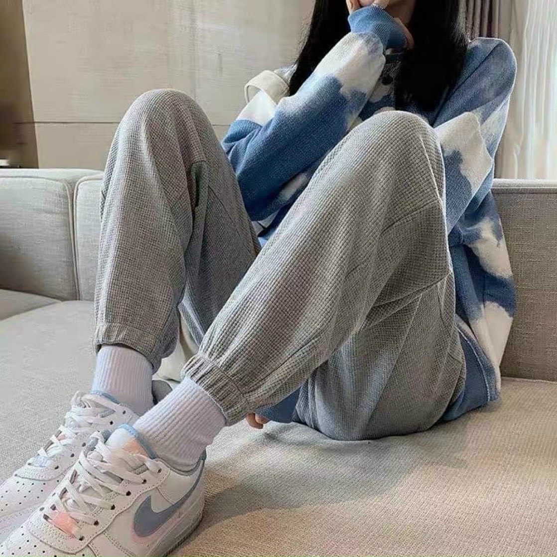 Cắt Mẵ - Quần Jogger Nỉ Chất Tổ Ong-P0/K5