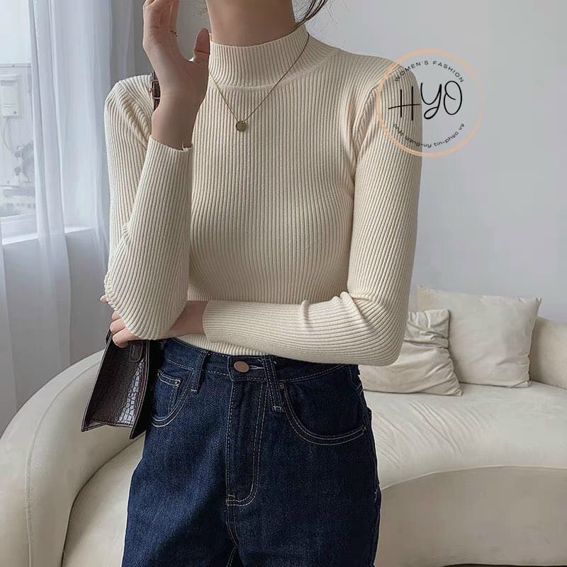 Áo Len Dài Tay Cổ 3p - P0/K7