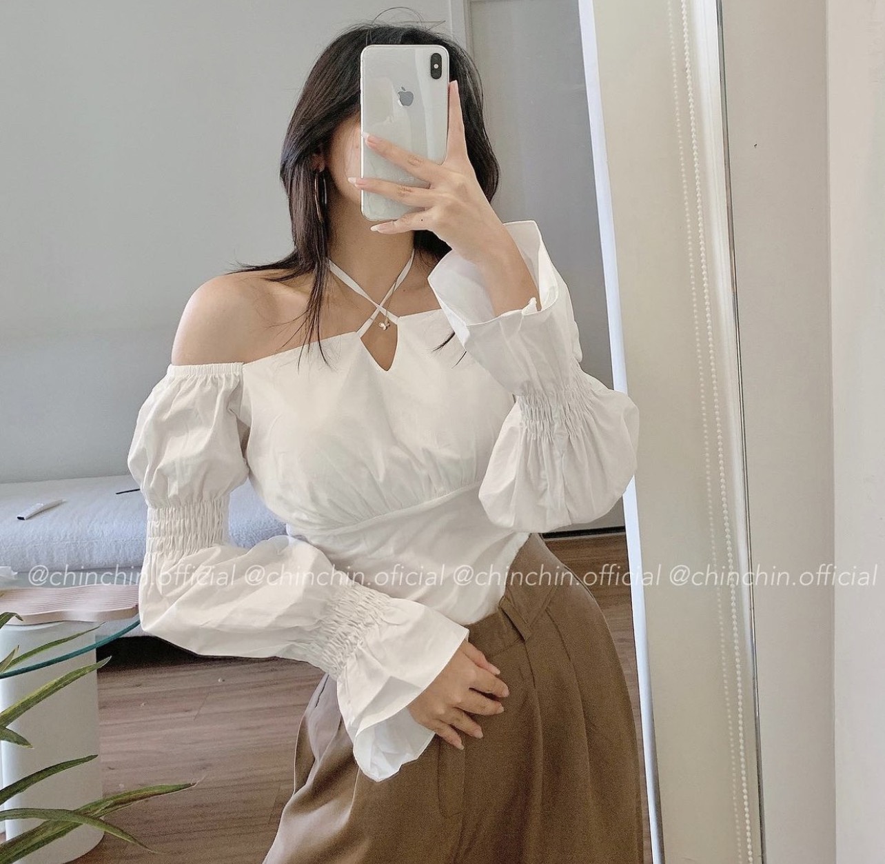 Áo trễ vai 020