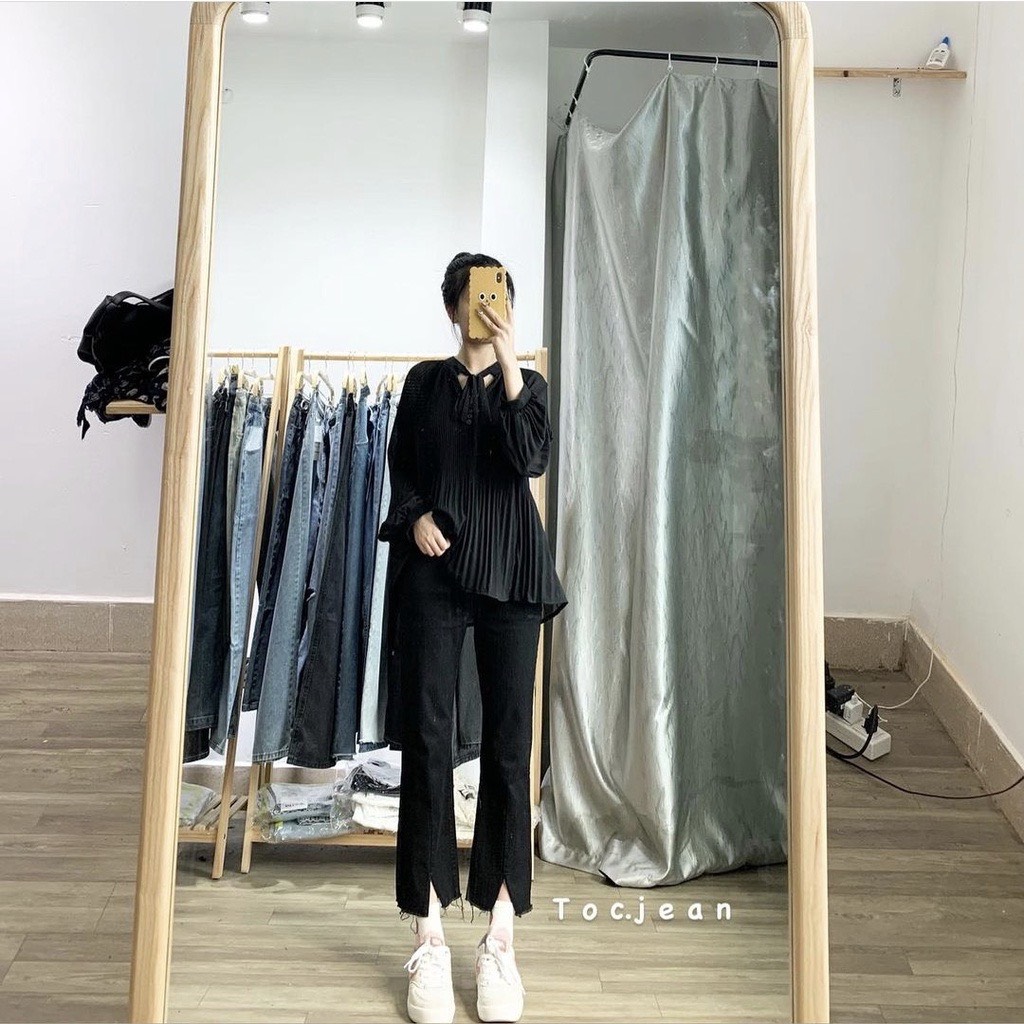 Jean loe xẻ tua gấu 933/97