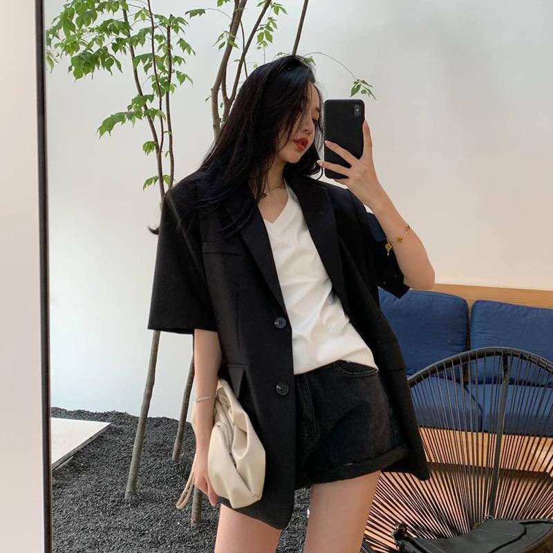Áo blazer cộc tay 6087