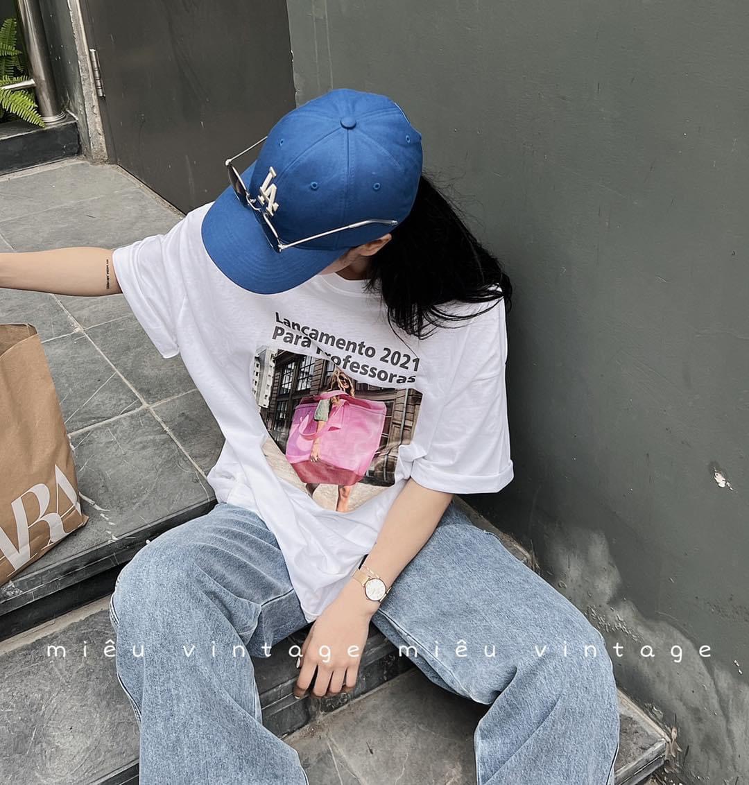 Áo phông túi hồng 877