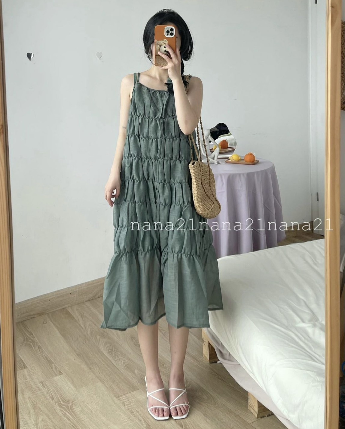Set Váy 2 Dây Maxxi 3015