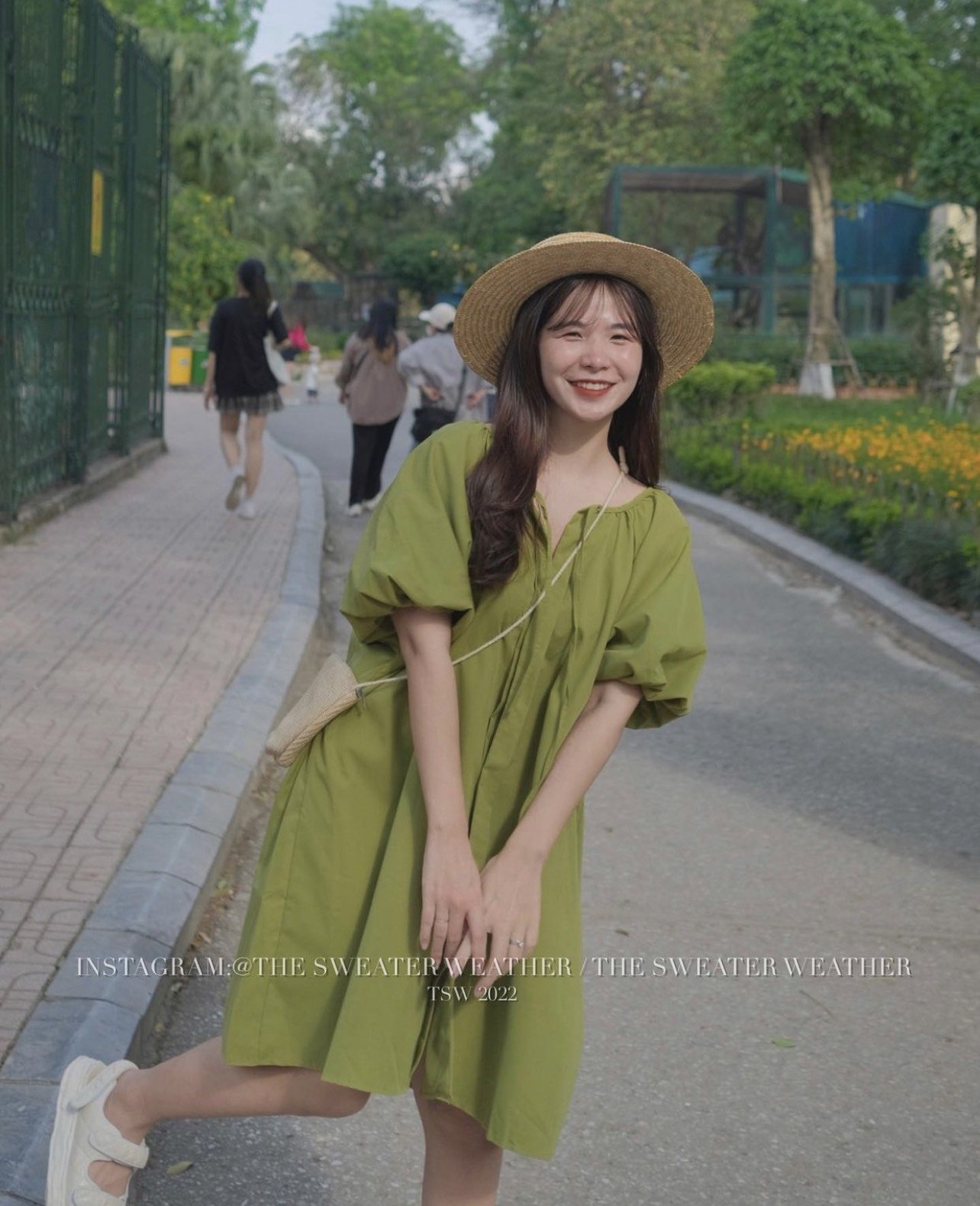 Váy thô lăng tay 2 lớp 0316