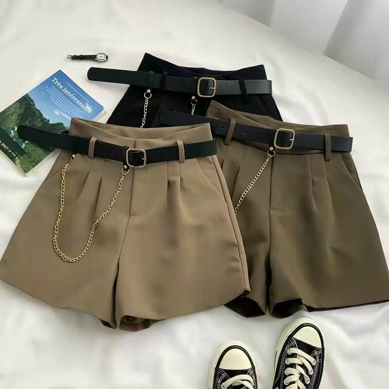 Quần short kèm đai 3365