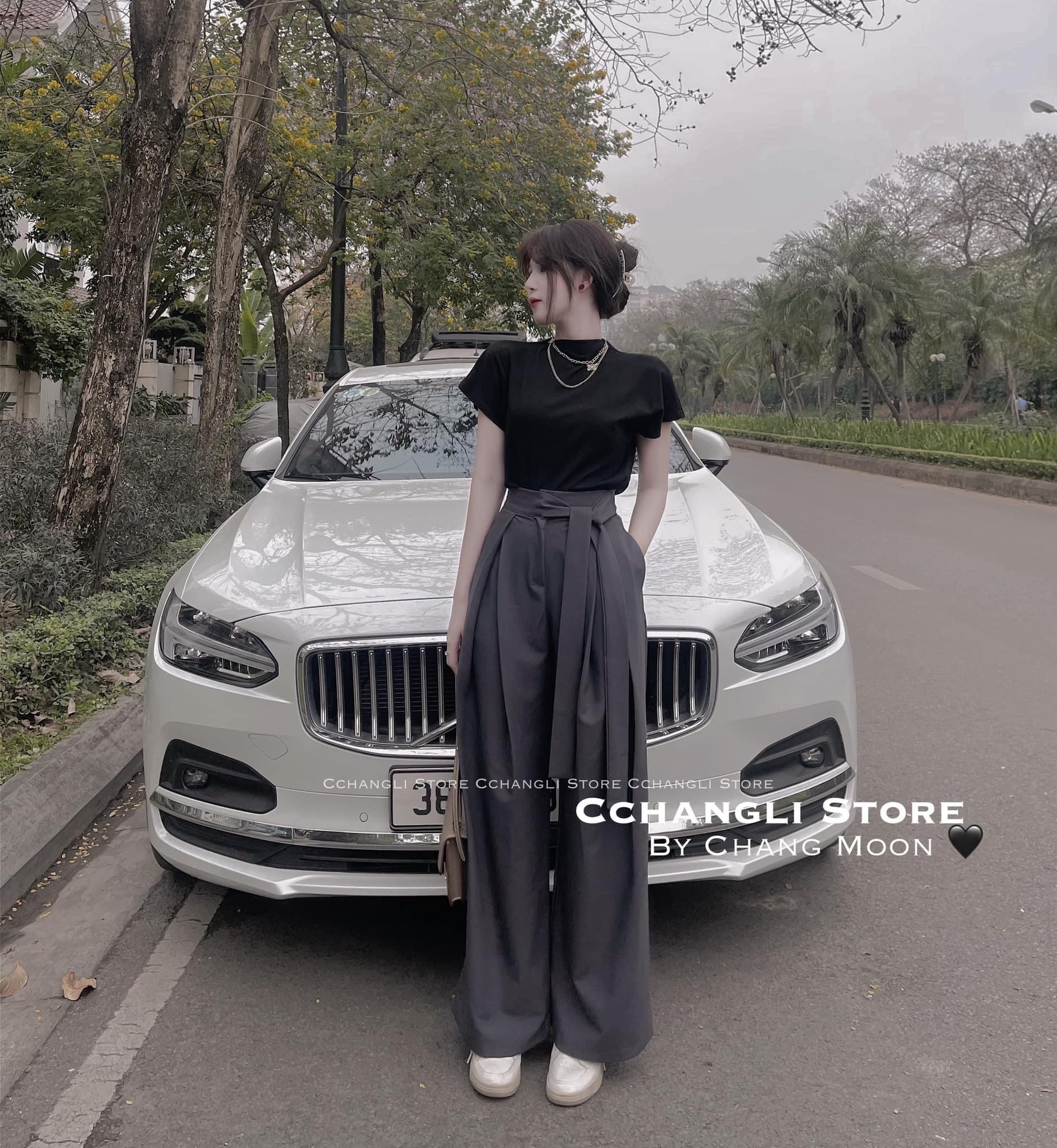 Quan8198_ Quần suông thắt nơ