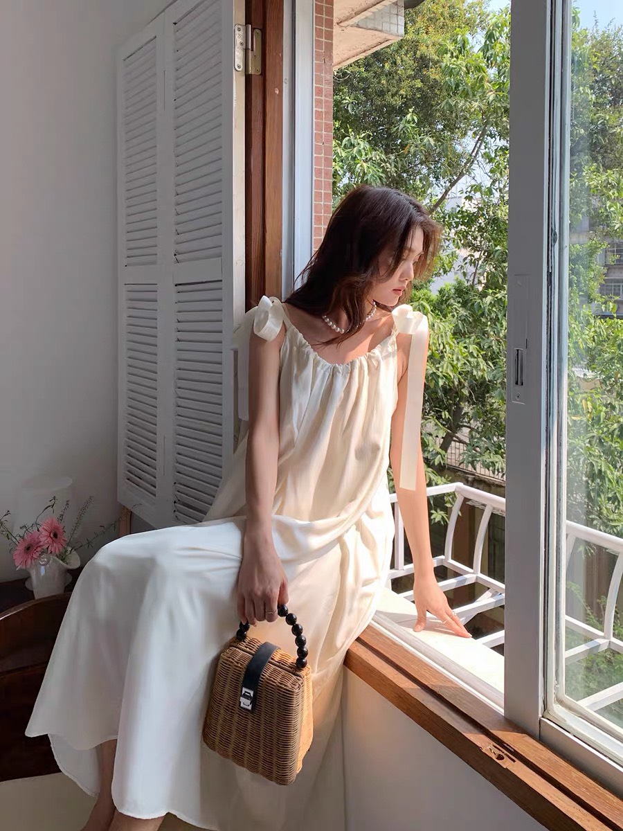 VayD372_Váy đũi chun, hàng 2 lớp