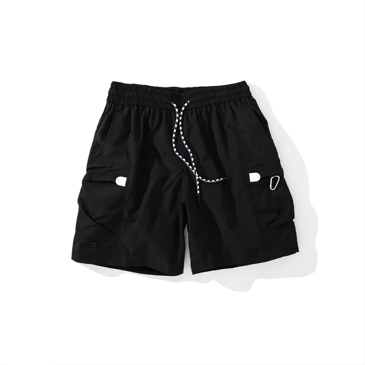 Quần đùi nam túi hộp 2 bên quần short bản đẹp form rộng cạp cao lưng chun co dãn 713