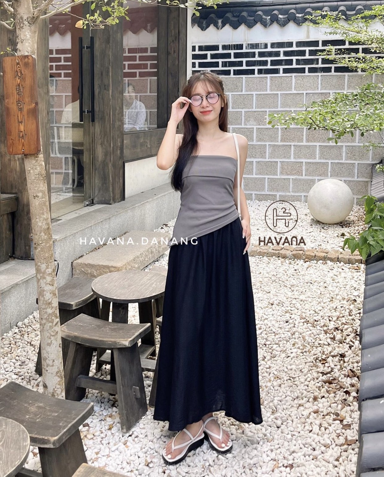 Chân váy xoè đũi hàn chất mát siu xinh CV0199