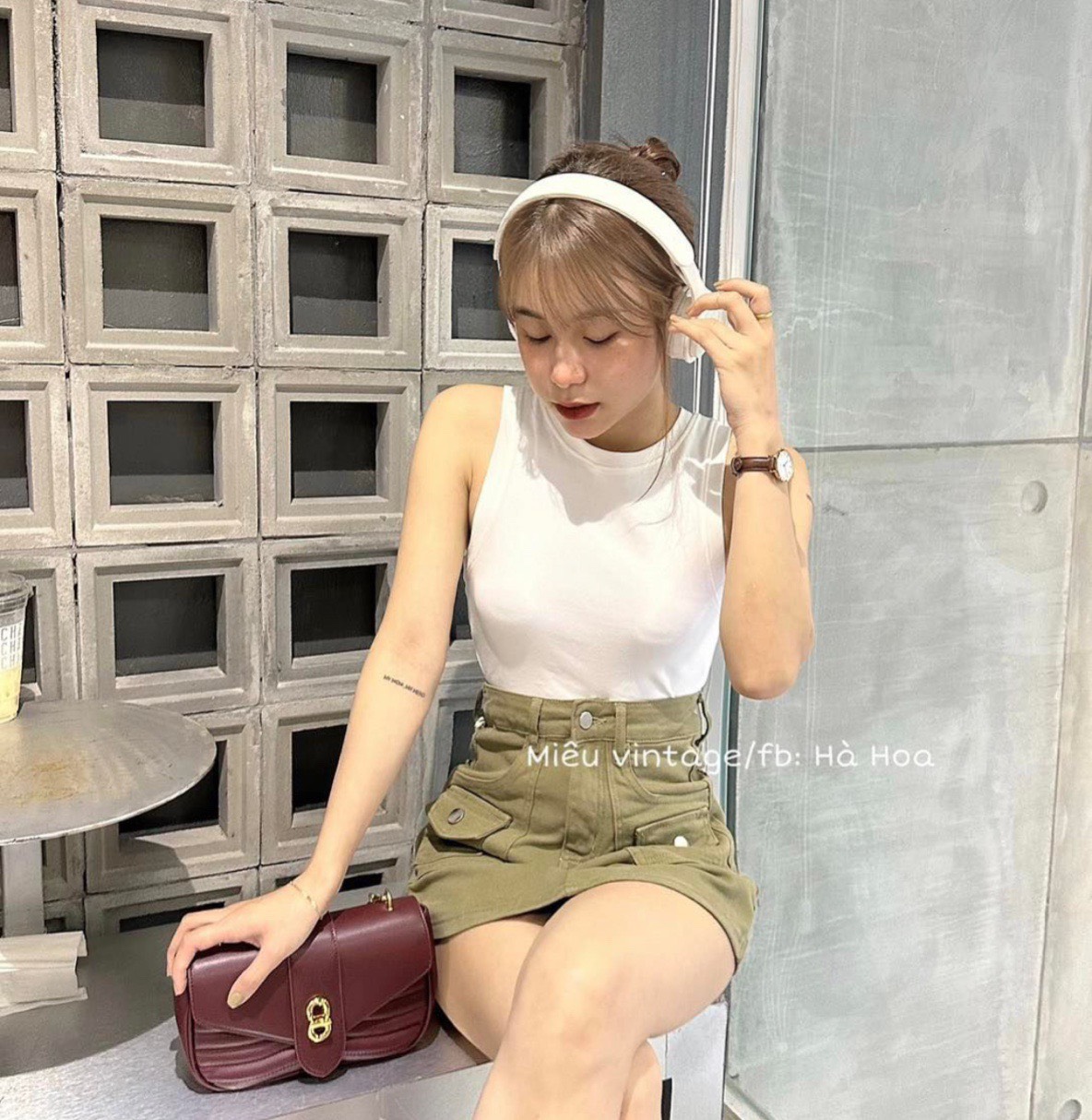 Áo crt 3 lỗ vải tăm gân cotton  Aobalotamgan6156