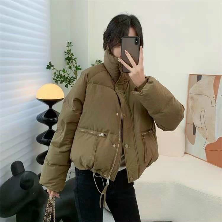 Áo phao xinh túi ngang không mũ form to Aophaotuingang_P13