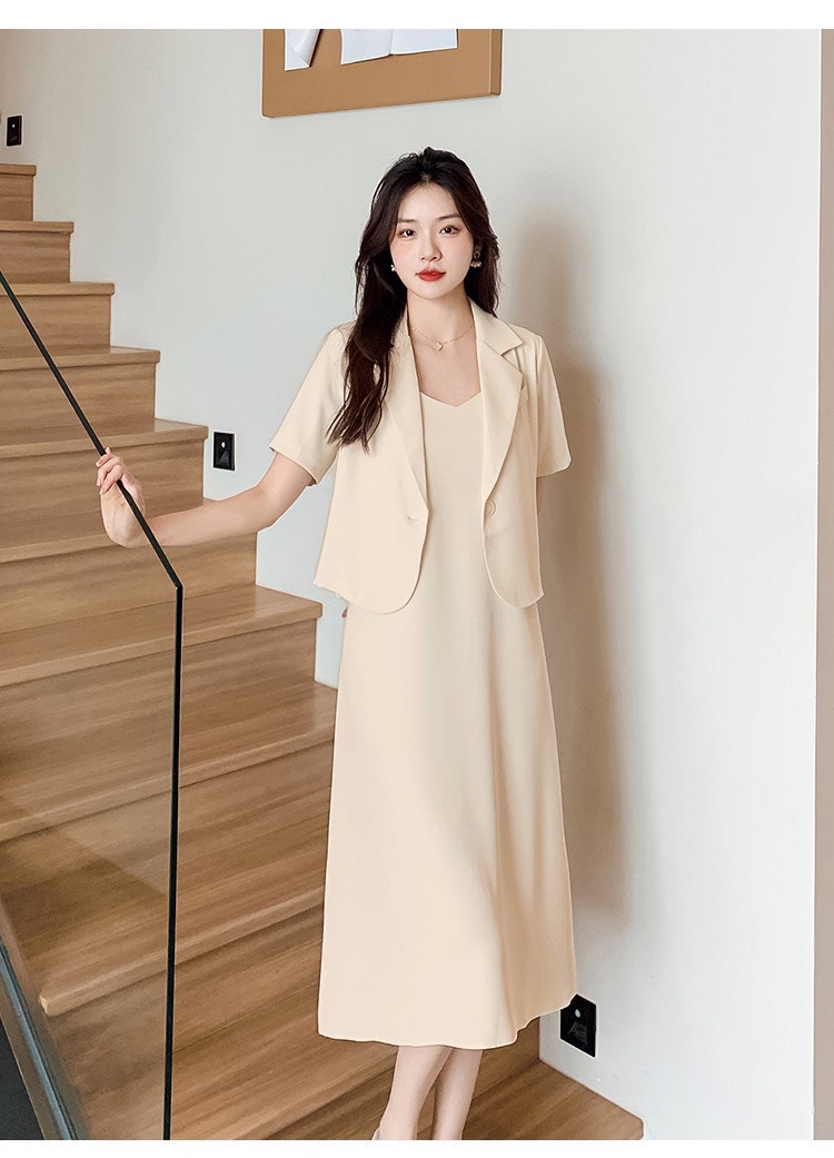 Set váy 2 dây kèm áo blazer cộc tay Setvay2daykemBlazer_P3K7