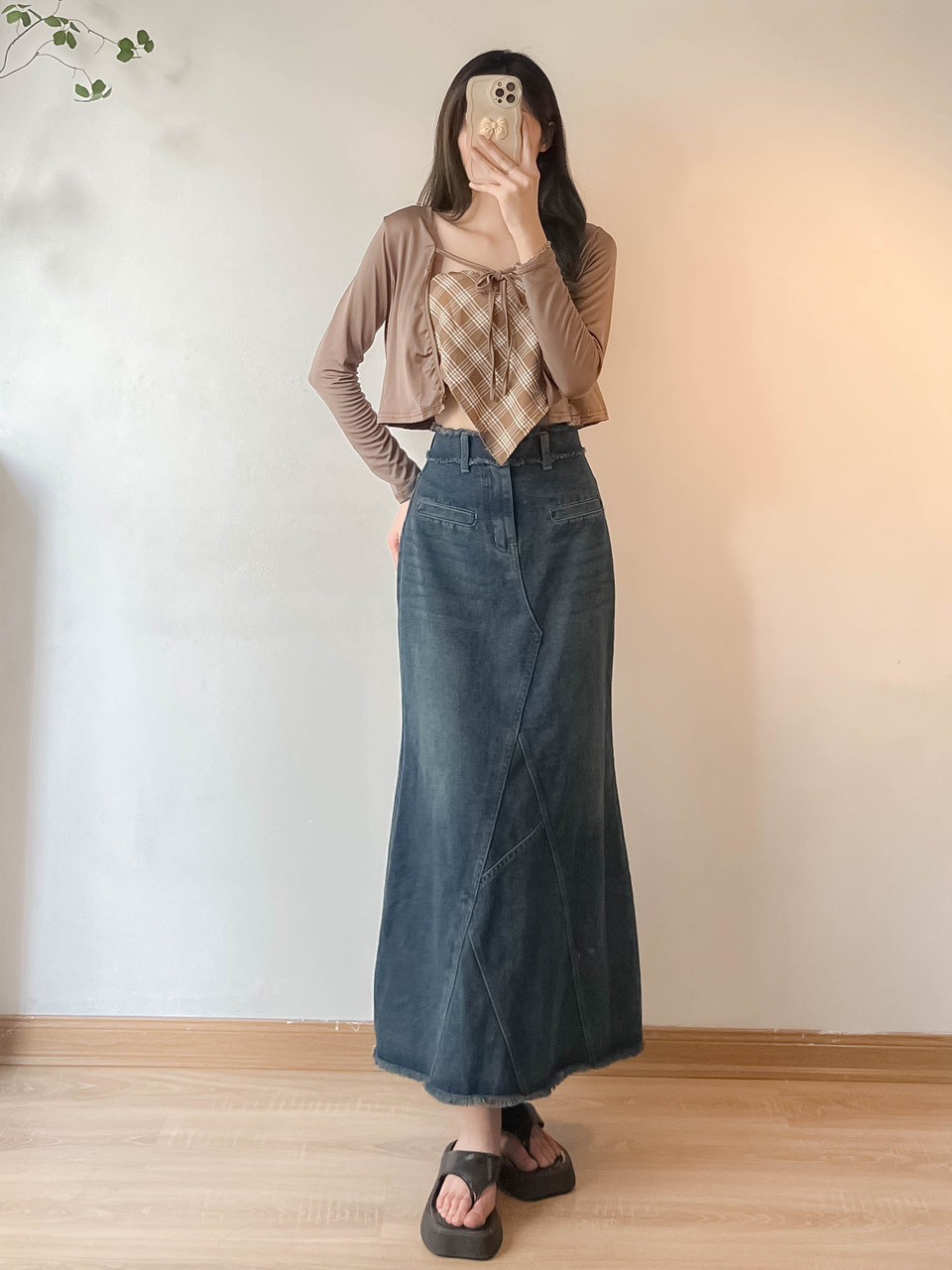 Chân Váy Jeans Đuôi Cá CVJean2089