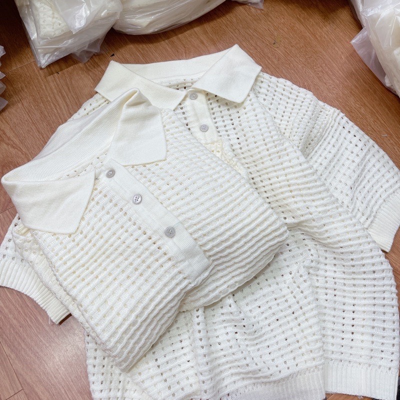 Áo len lỗ Aolenlo002