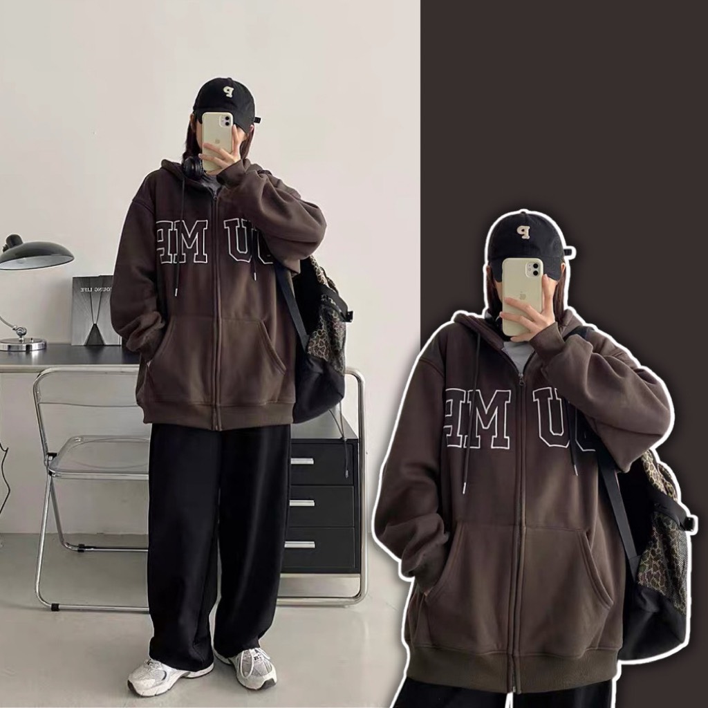 Áo hoodie zip  AochuJUM.HD66 
