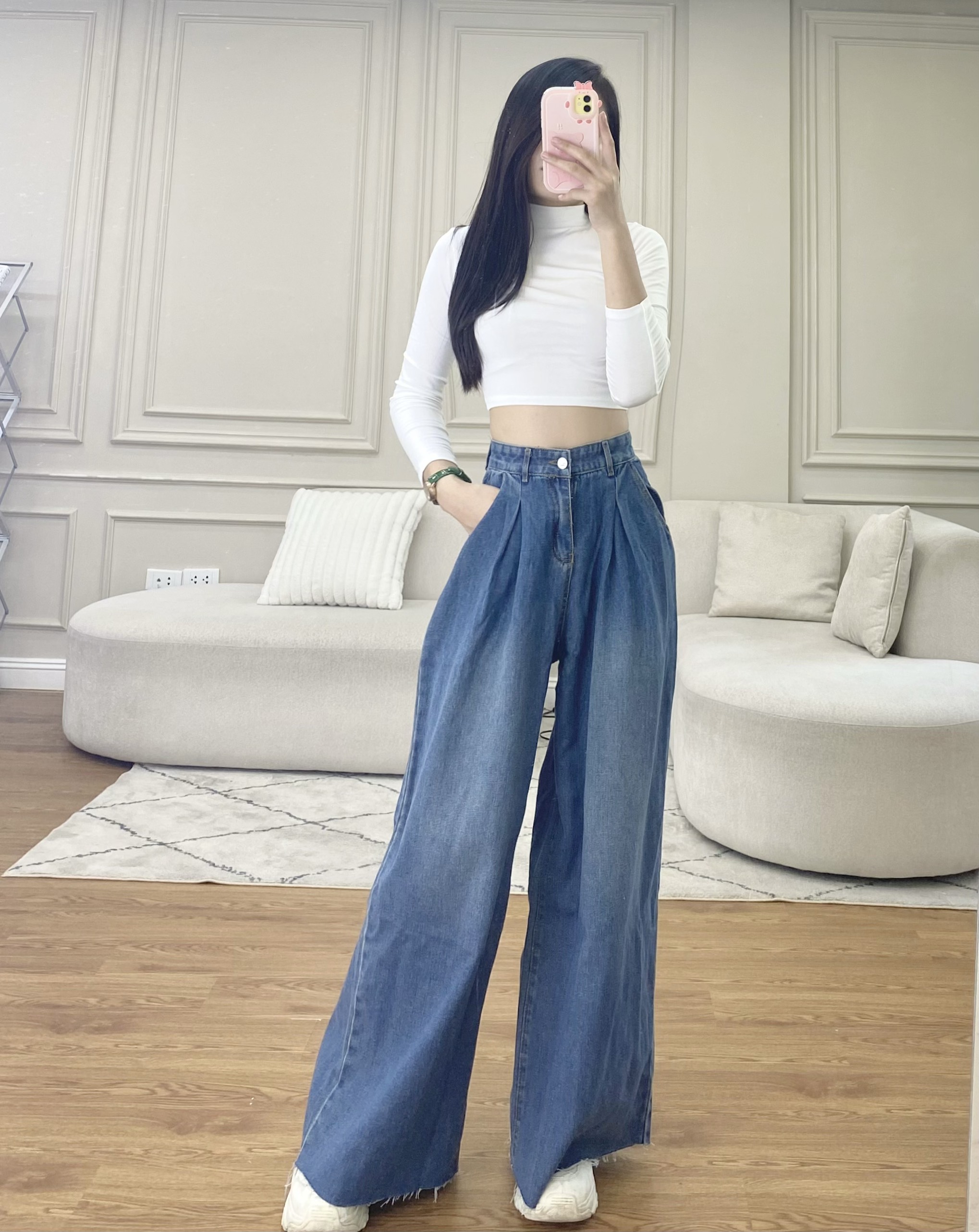quần jean cắt gấu quạneancatgau9520