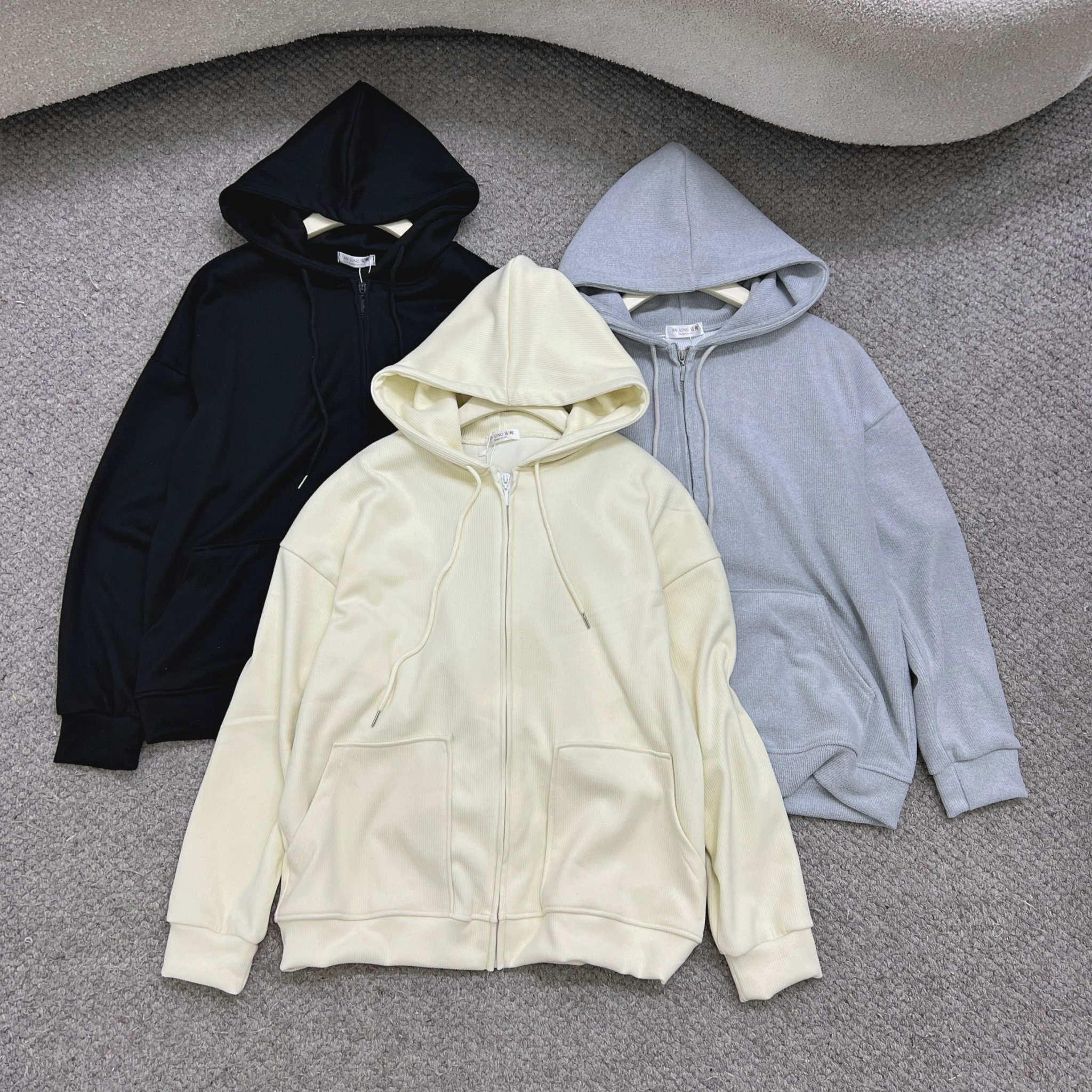 Áo khoác form rộng chất tăm aohoodiecokhoa6065 