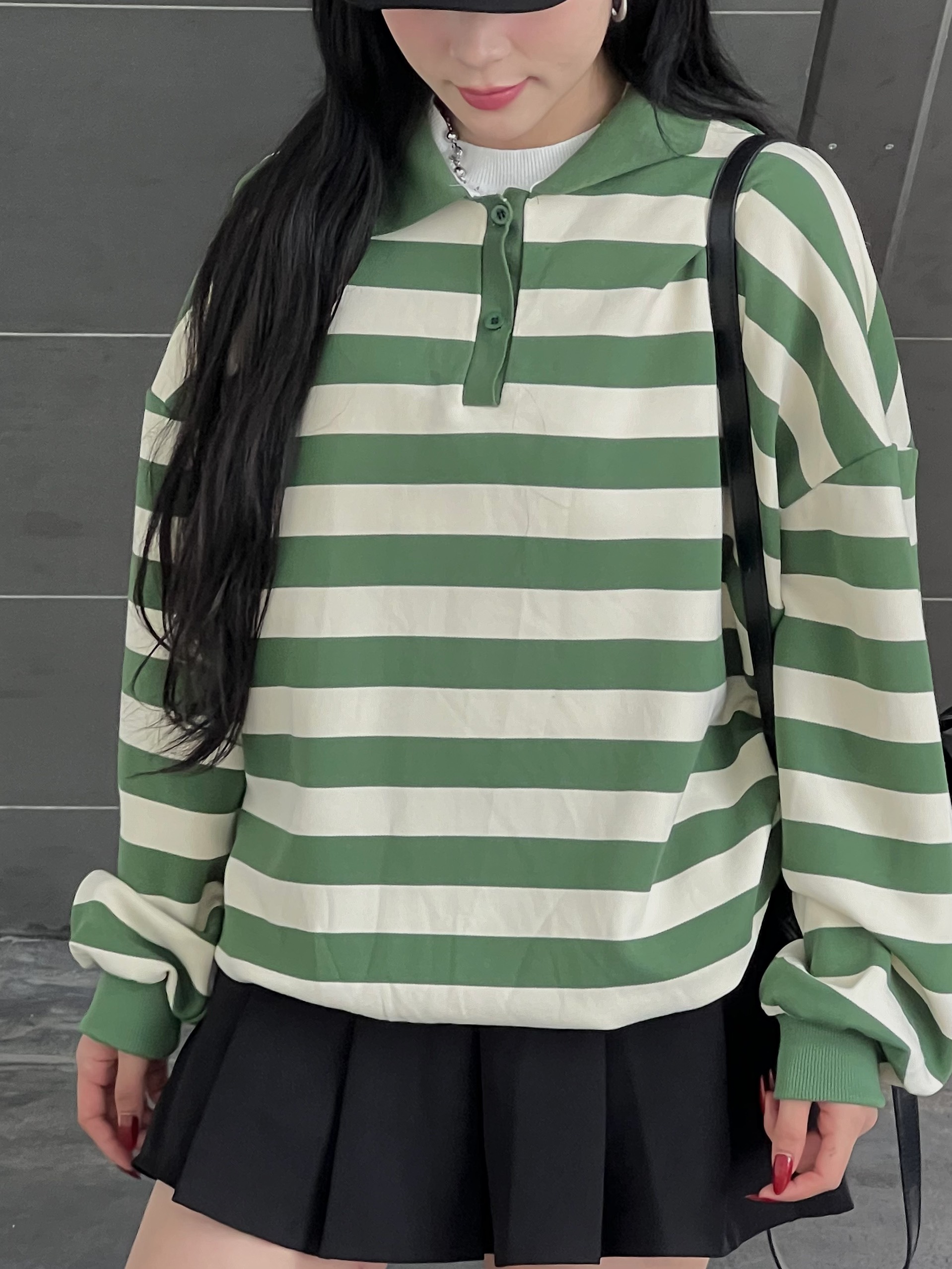 Ao polo phối kẻ  Aopolokengang2841_ 