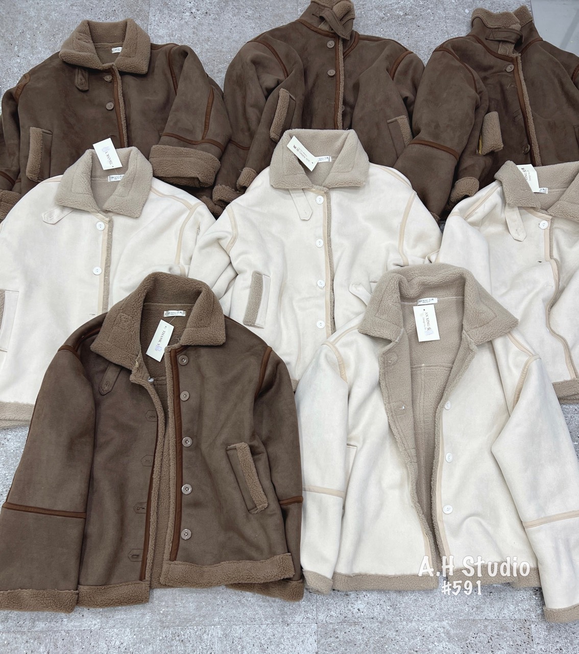 ÁO KHOÁC DA LỘN LÓT LÔNG Aodalon004 