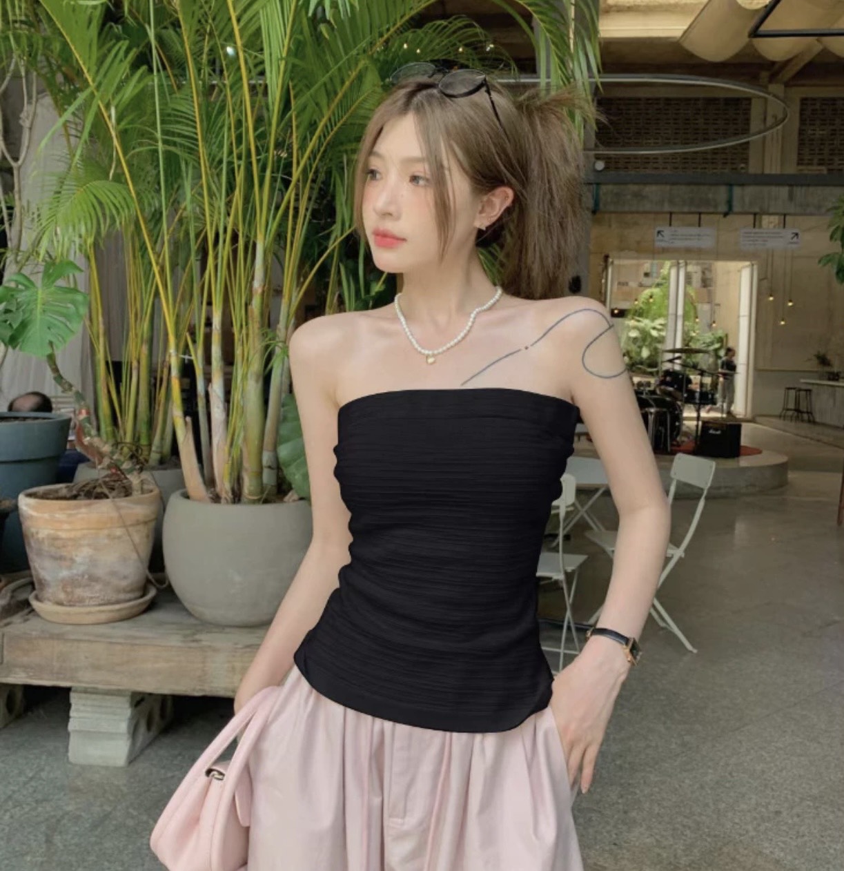 Áo quây cup body ngực triết eo Aoquay022 