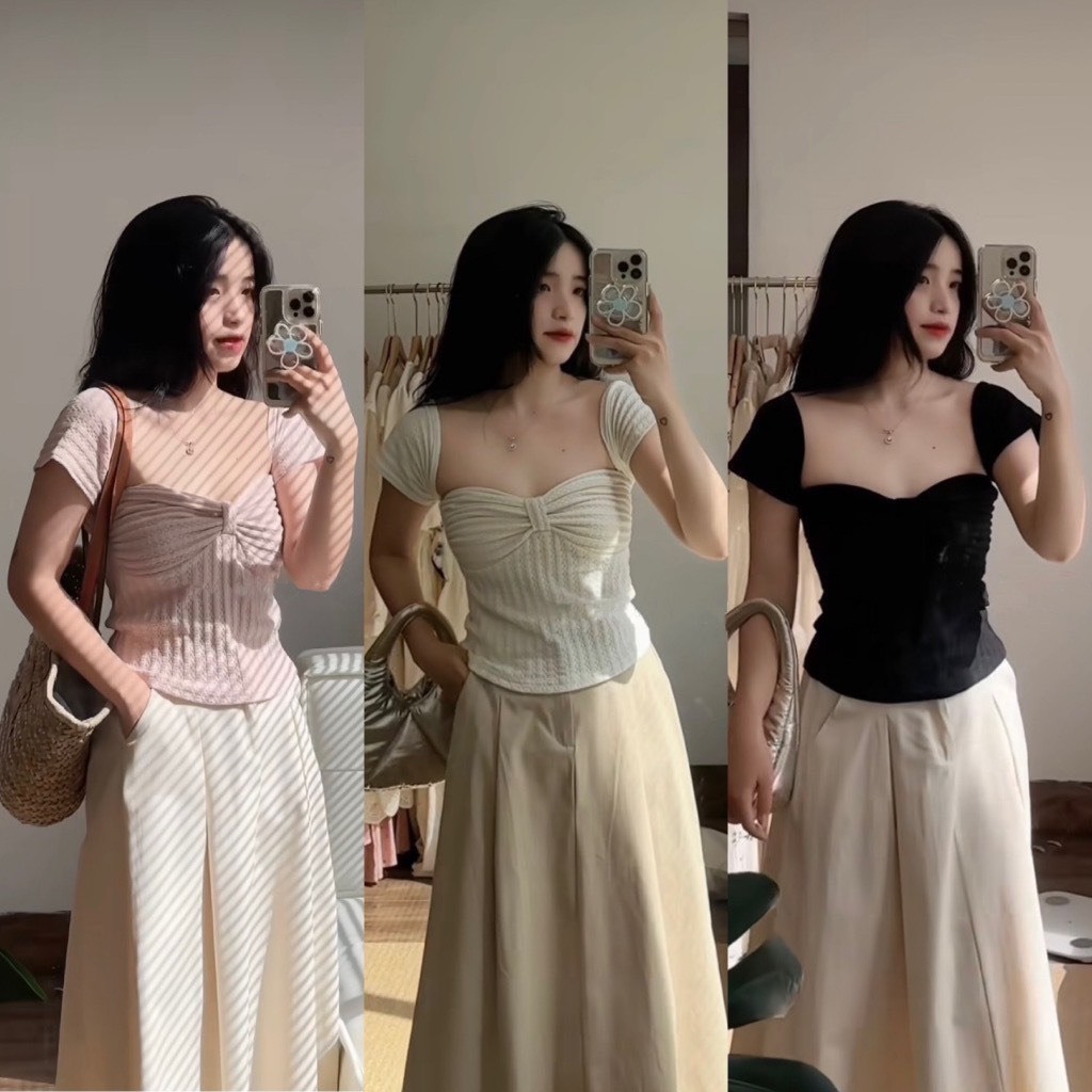 Áo croptop Aocrt6378