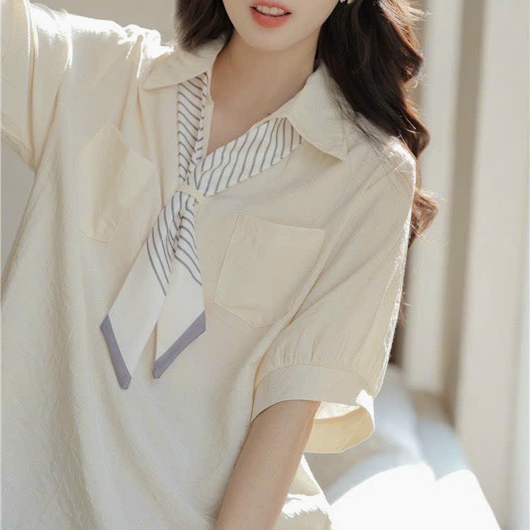  Áo sơ mi  cổ đức SMkemkhan2367